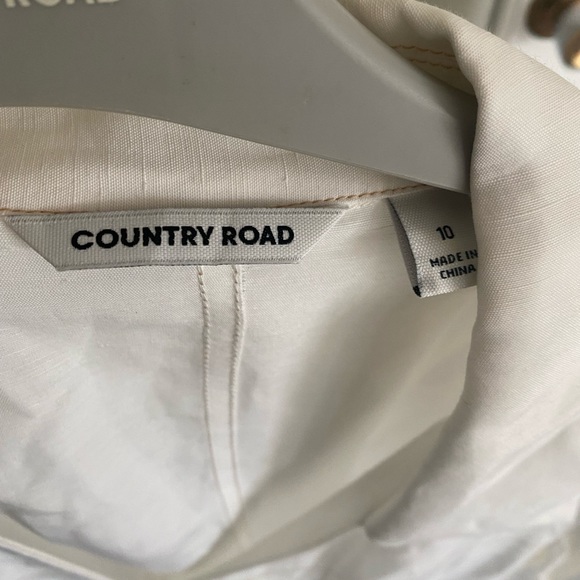 Linen Button Through Dress - Picture 5 of 5